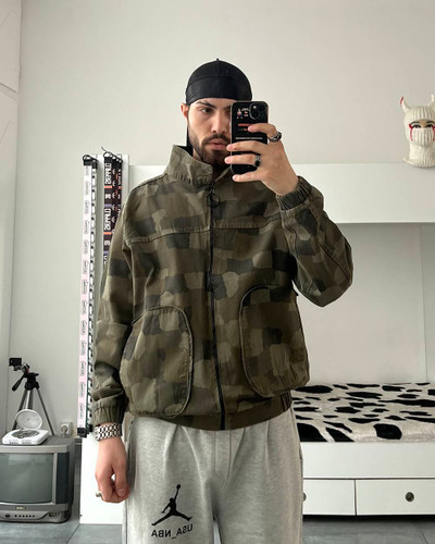 جکت چریکی باکسی سبز ۴ 1360