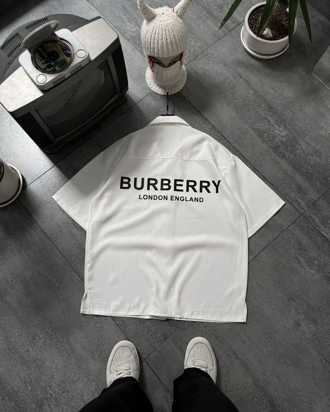 پیراهن مازراتی BURBERRY سفید 1690