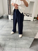 شلوار کلاسیک 2 سرمه ای 1624